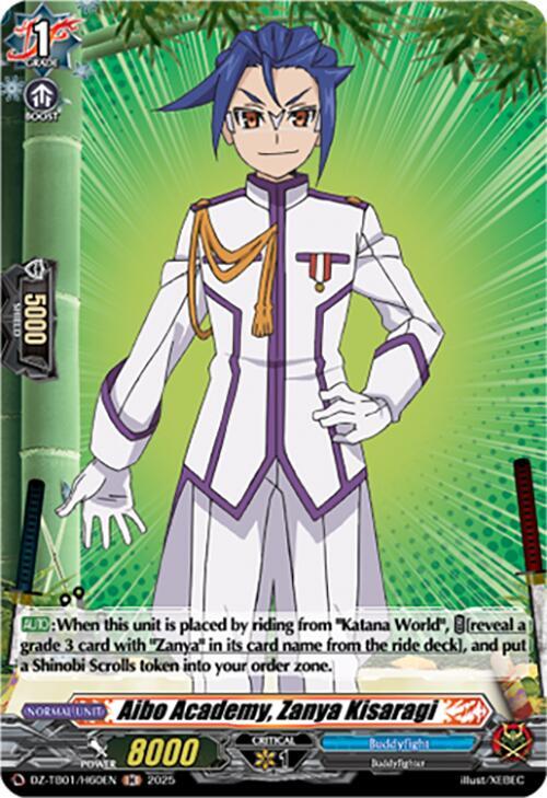 Aibo Academy, Zanya Kisaragi Card Front
