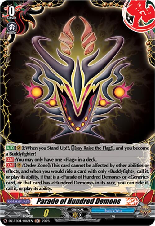 Parade of Hundred Demons Card Front