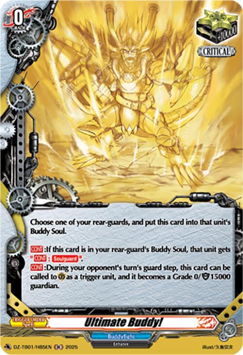 Ultimate Buddy! Card Front