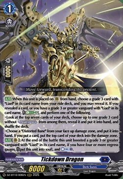 Tickdown Dragon Frente