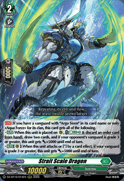Strait Scale Dragon Card Front
