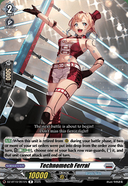 Technomech Ferral Card Front