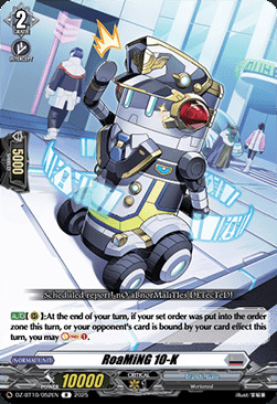 RoaMiNG 10-K Card Front