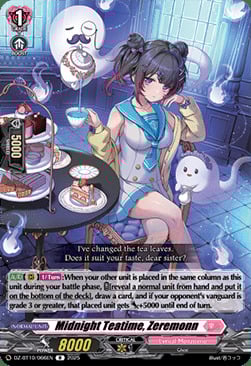 Midnight Teatime, Zeremonn Card Front