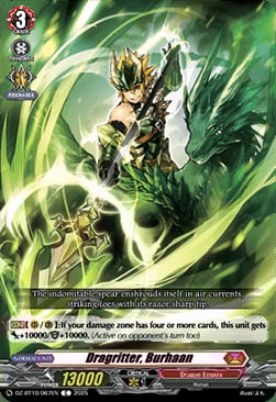 Dragritter, Burhaan Card Front