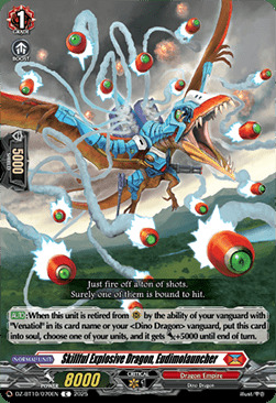 Skillful Explosive Dragon, Eudimolauncher Card Front
