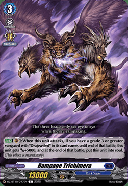 Rampage Trichimera Card Front
