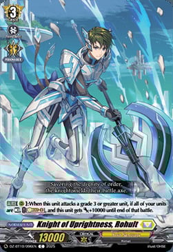 Knight of Uprightness, Rohult Card Front