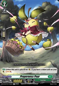 Properness Pear Card Front