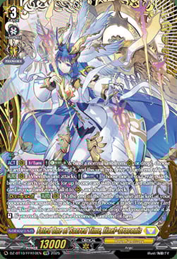 Fated One of Sacred Time, Liael=Draconis Card Front