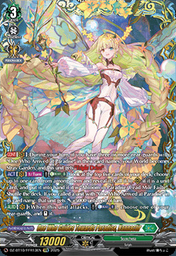 One Who Guides Towards Paradise, Nannaclir Card Front