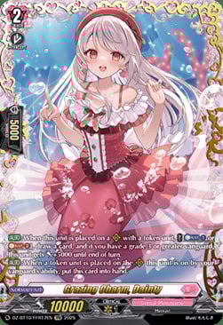 Grazing Charm, Dainty Card Front