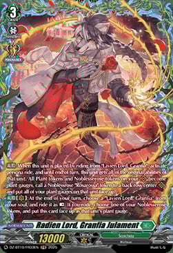 Radien Lord, Granfia Julament Card Front