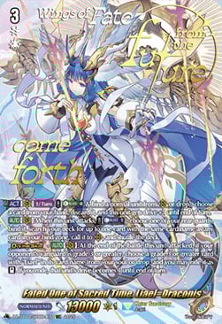 Fated One of Sacred Time, Liael=Draconis Card Front