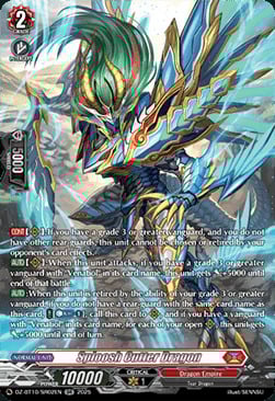 Sploosh Cutter Dragon Card Front