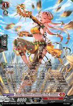 Dancing Princess of Resonating Rock, Crushuna Card Front