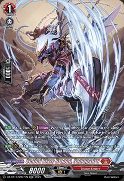 Sealed Blaze Dragon, Samupadru Card Front
