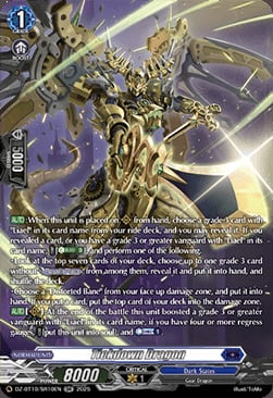 Tickdown Dragon Card Front