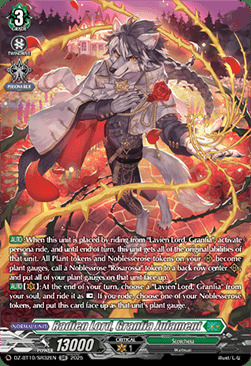 Radien Lord, Granfia Julament Card Front