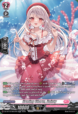 Grazing Charm, Dainty Card Front