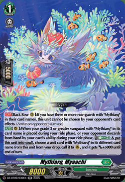 Mythiarq, Myaachi Card Front