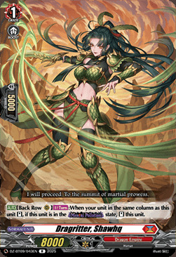 Dragritter, Shawhq Card Front