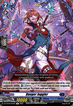 Danger Juggler Card Front