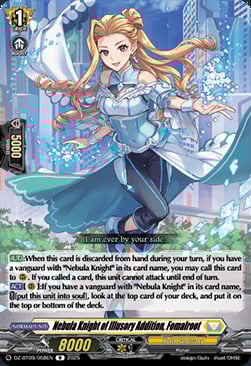 Nebula Knight of Illusory Addition, Fomalroot Frente