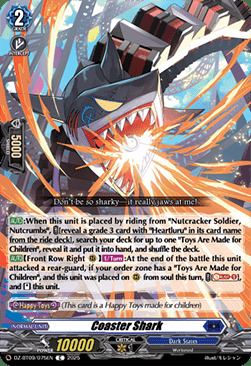 Coaster Shark Frente