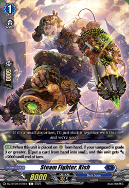 Steam Fighter, Kish Frente