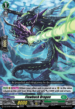 Flowback Dragon Card Front