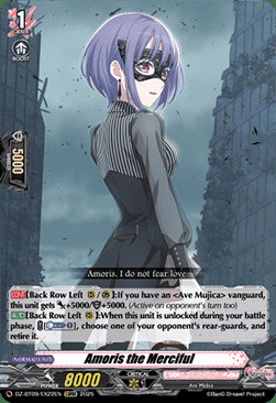 Amoris the Merciful Card Front