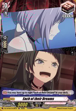 Each of their Dreams Card Front