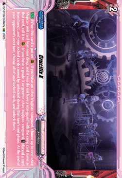 Crucifix X Card Front