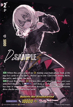 Doloris the Kindhearted Card Front