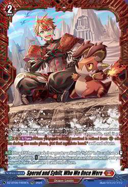 Sperod and Sybilt, Who We Once Were Card Front