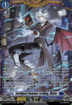 Intelligent Demonic Lordling, Malfas Card Front