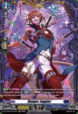 Danger Juggler Card Front