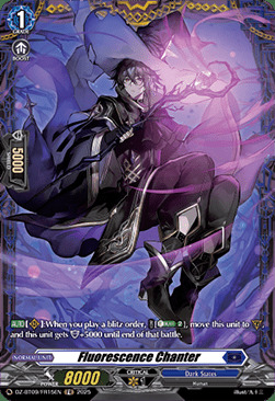 Fluorescence Chanter Card Front