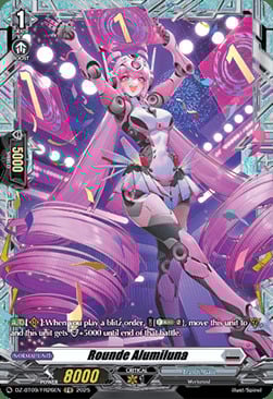 Rounde Alumiluna Card Front