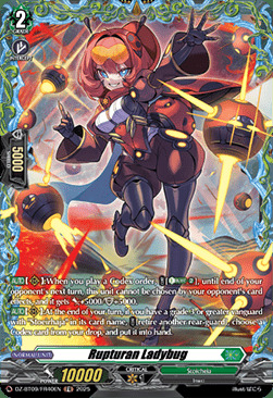 Rupturan Ladybug Card Front