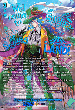 Sugary and Scary Land, Heartluru Card Front