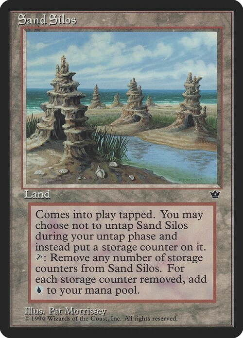 Sand Silos Card Front