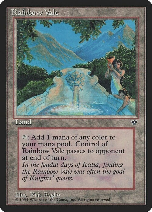 Rainbow Vale Card Front