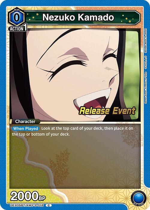Nezuko Kamado Card Front