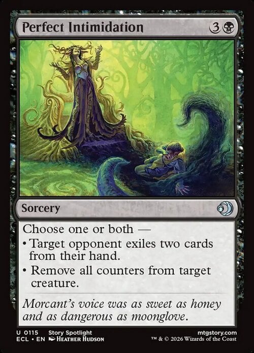 Perfect Intimidation Card Front
