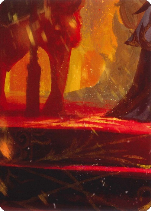 "Emperor, Dracai of Aesir" Macro Puzzle Card Frente