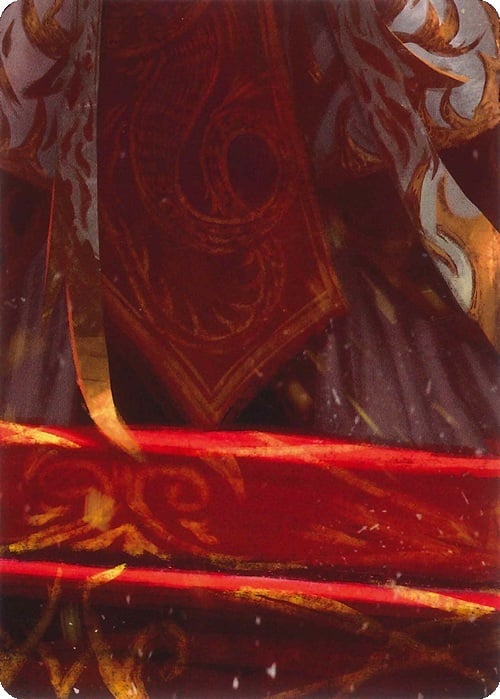 "Emperor, Dracai of Aesir" Macro Puzzle Card Frente