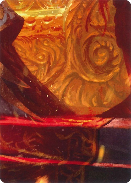 "Emperor, Dracai of Aesir" Macro Puzzle Card Frente