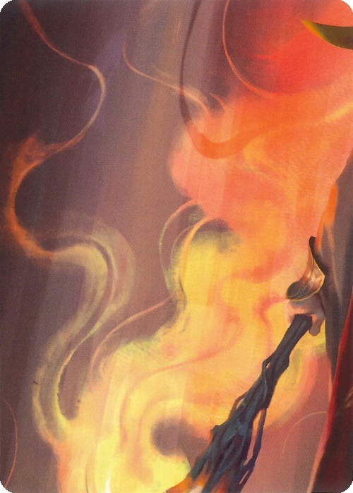 "Kano, Dracai of Aether" Macro Puzzle Card Card Front